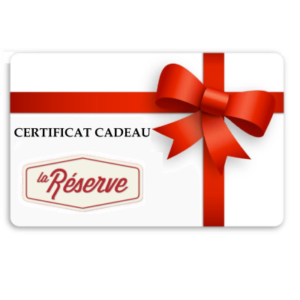 Certificats cadeau